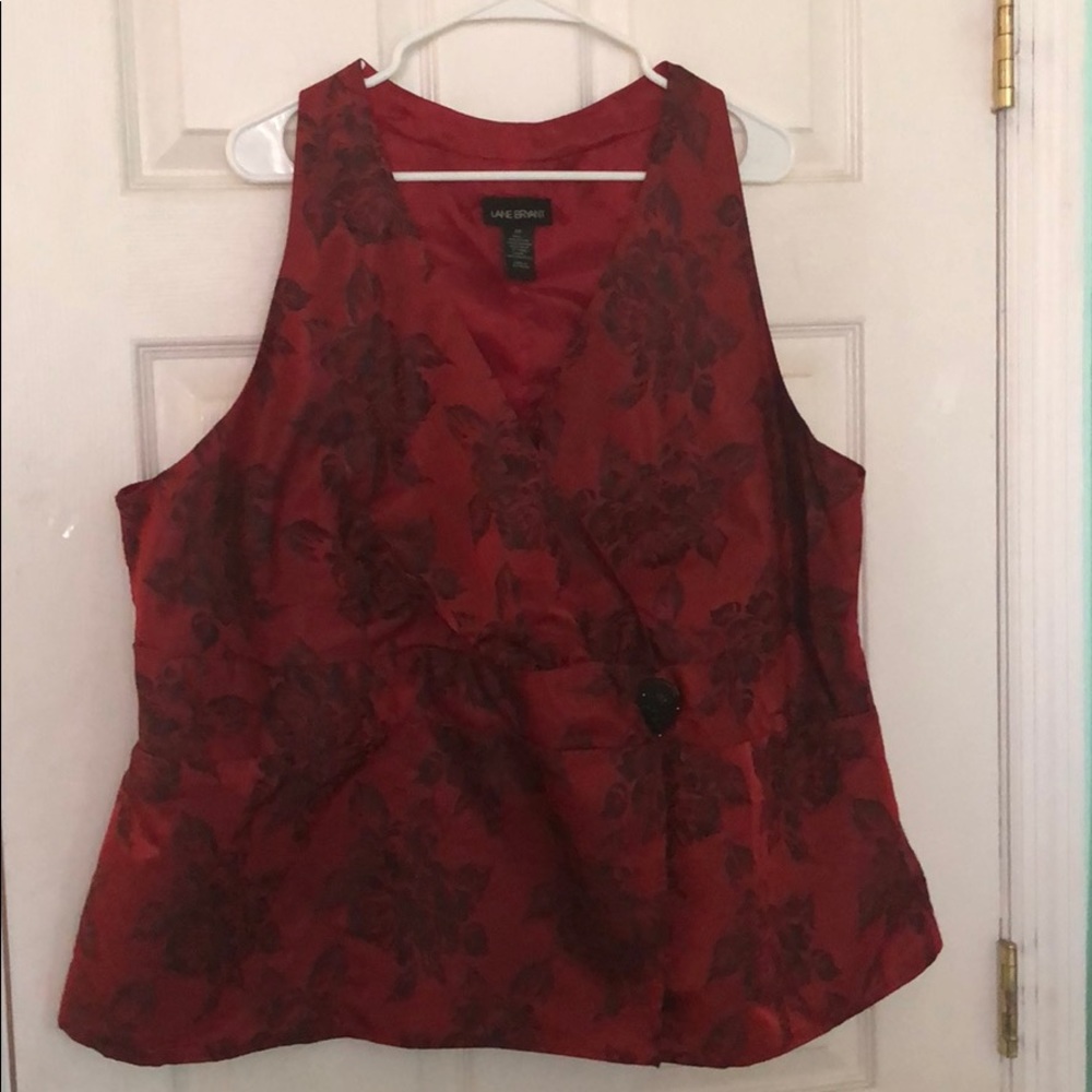 Satin evening camisole